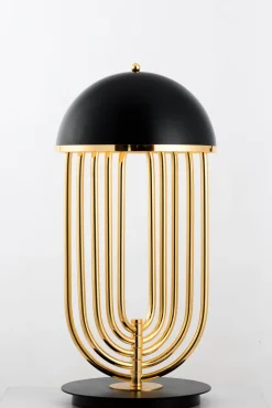 Lampa stołowa DOLCE VITA czarno - złota