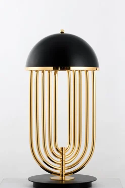 Lampa stołowa DOLCE VITA czarno - złota