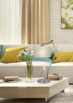 Lampa stołowa Draga 1x60W E27 kremowy