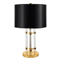 Lampa stołowa EXCLUSIVO czarna 65 cm