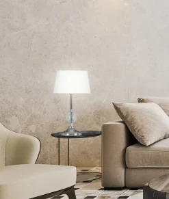 Lampa stołowa Fero 1x60W E27 transparent