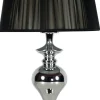 Lampa stołowa Gillenia 40cm 1x60W E27  czarna