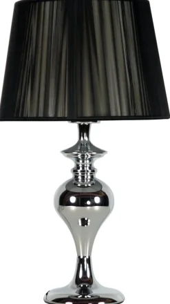 Lampa stołowa Gillenia 40cm 1x60W E27  czarna