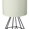 Lampa stołowa Graf 1x60W E27 kremowy