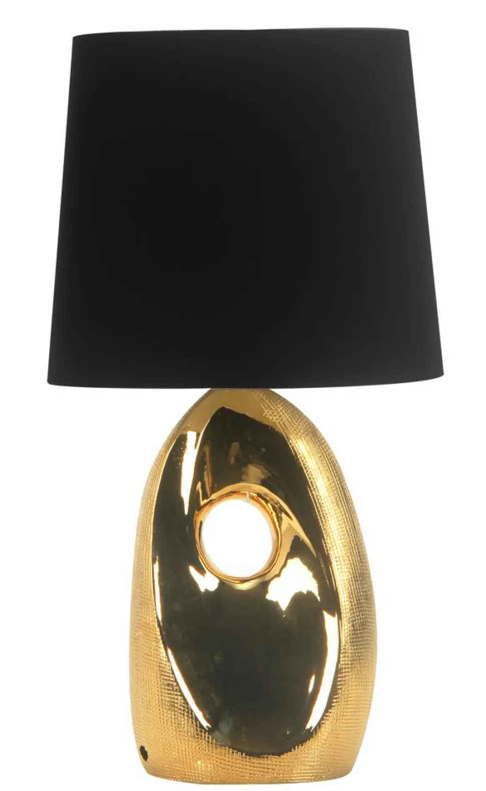 Lampa stołowa Hierro lampa gabinetowa 1x60W E27 złota