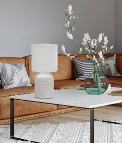 Lampa stołowa Iner lampa gabinetowa 1x40W E14 biały