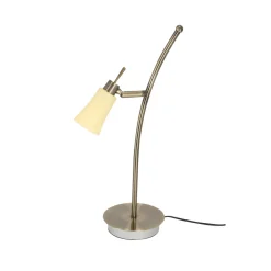 Lampa stołowa Kroton lampka 1x40W G9 patyna