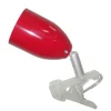 Lampa stołowa Led clip lampka klips 1x3W  LED czerwona