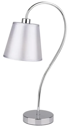 Lampa stołowa Luk 1x40W E14 chrom