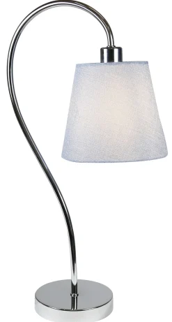 Lampa stołowa Luk 1x40W E14 chrom