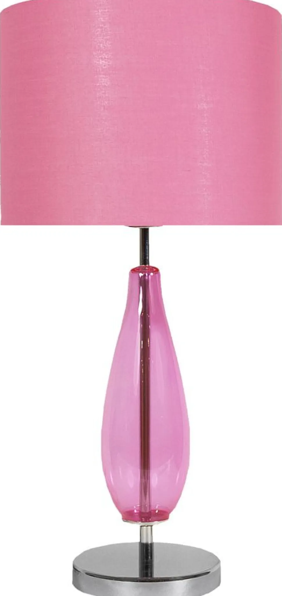 Lampa stołowa Marrone 1x60W E27 h-57 różowa