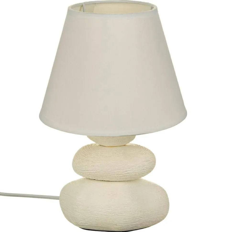 Lampa stołowa Mer ozdobna biała