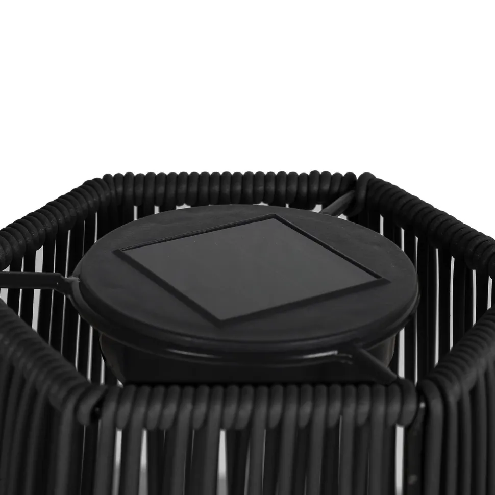 Lampa stołowa Merrill solarna czarna