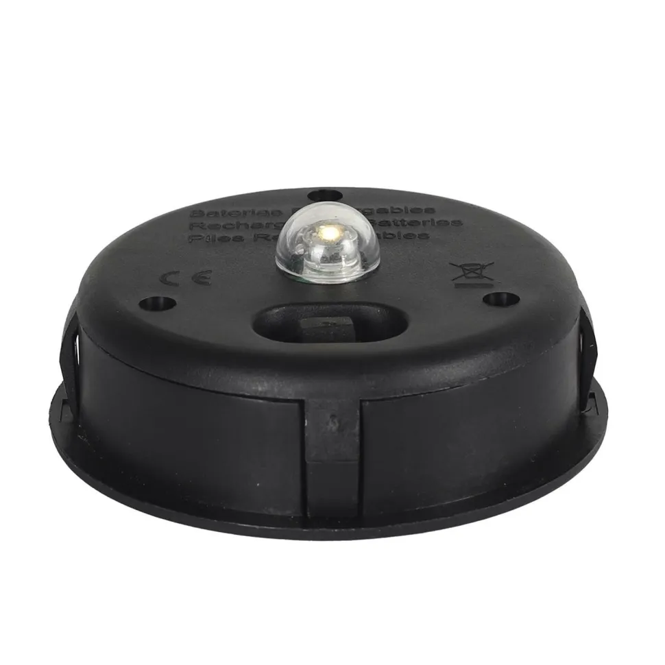 Lampa stołowa Merrill solarna czarna