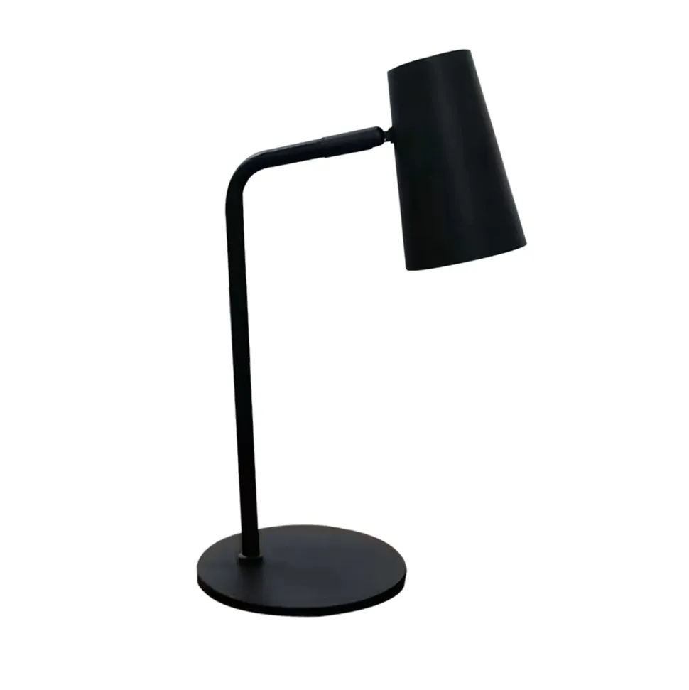 Lampa stołowa Musk table lamp black 1x15W GU10 adjustable, black lampshade