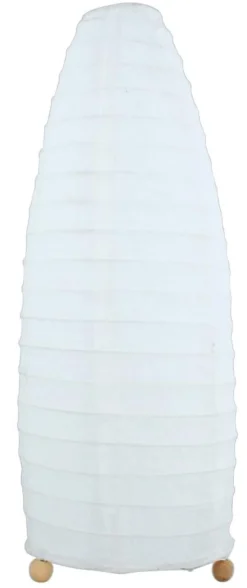 Lampa stołowa Papirus lampka papierowa biała 40W E14