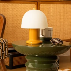 Lampa stołowa Rick LED 21 cm żółta