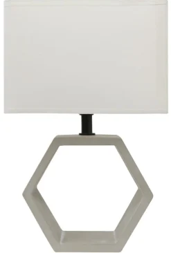 Lampa stołowa Vidal lampka ceramiczna  1x40W E27 beżowy