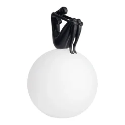 Lampa stołowa WOMAN-2 czarna 35 cm