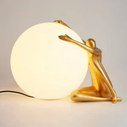 Lampa stołowa WOMAN-1 złota 47 cm