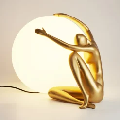 Lampa stołowa WOMAN-1 złota 47 cm