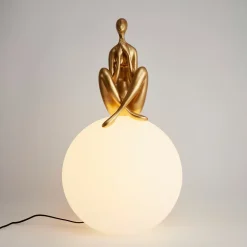 Lampa stołowa WOMAN-3 złota 35 cm