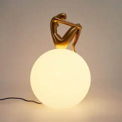 Lampa stołowa WOMAN-2 złota 35 cm