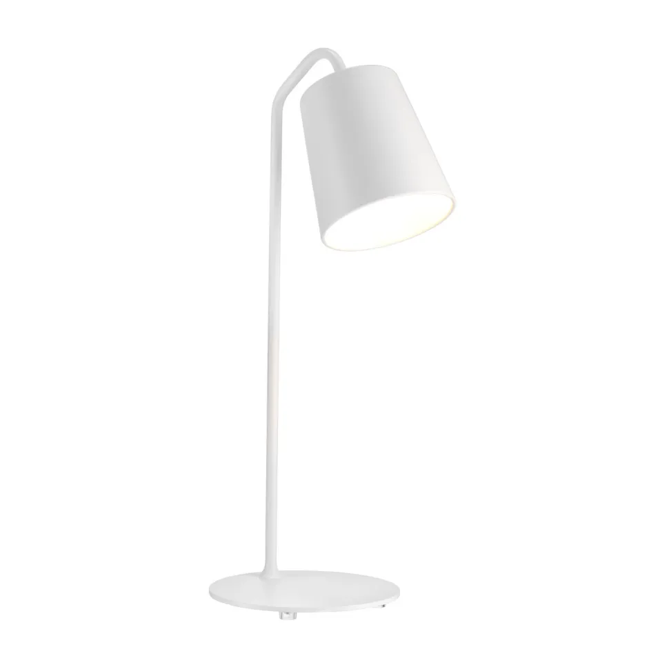 Lampa stołowa ZEN T biała 56 cm
