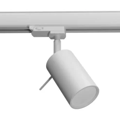 Lampa sufitowa, 8 punktowa, system szynowy 3 fazowy, RING biała