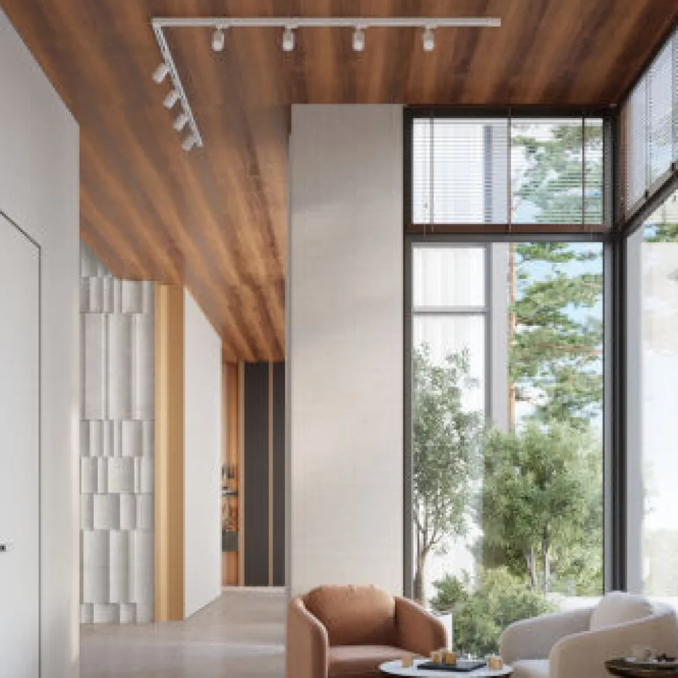 Lampa sufitowa, 8 punktowa, system szynowy 3 fazowy, RING biała