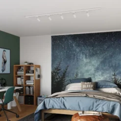 Lampa sufitowa, 5 punktowa, system szynowy 3 fazowy, LARA