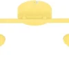 Lampa sufitowa Amor listwa 2x40W E14  bananowy