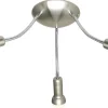Lampa sufitowa Arc plafon 3x40W E14 satyna nikiel