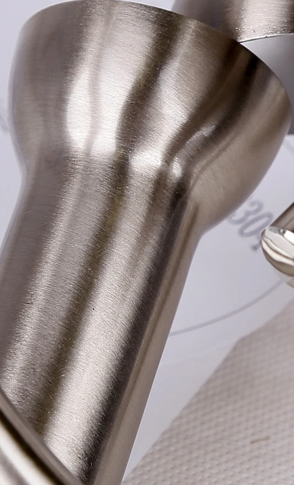 Lampa sufitowa Arc spirala 3x40W E14 satyna nikiel