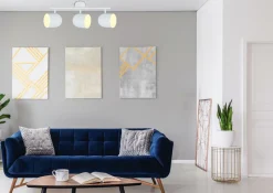 Lampa sufitowa Azuro listwa 3x40W E27  biały