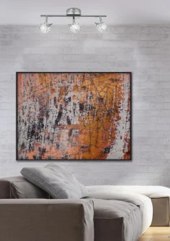 Lampa sufitowa Bombola listwa 3x40W G9  chrom bez żarówek