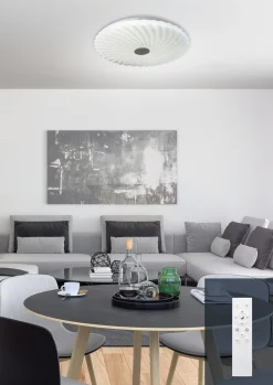 Lampa sufitowa Calipso plafon 24W LED  38,5 cm zmienna barwa i jasność z pilotem