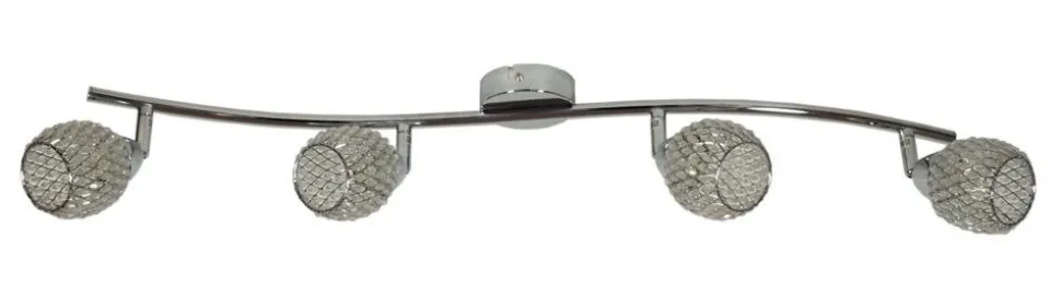 Lampa sufitowa Clear listwa 4x40W G9 transparentny