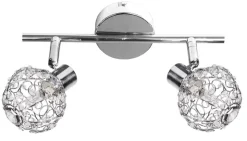 Lampa sufitowa Collar listwa 2x40W G9  chrom