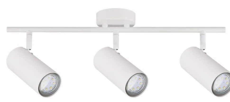 Lampa sufitowa Colly biały 3x15W GU10 klosz biały