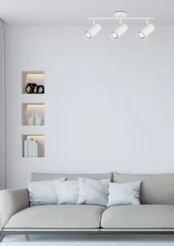 Lampa sufitowa Colly biały 3x15W GU10  klosz biały