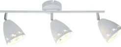 Lampa sufitowa Coty listwa 3x40W E14  biały mat