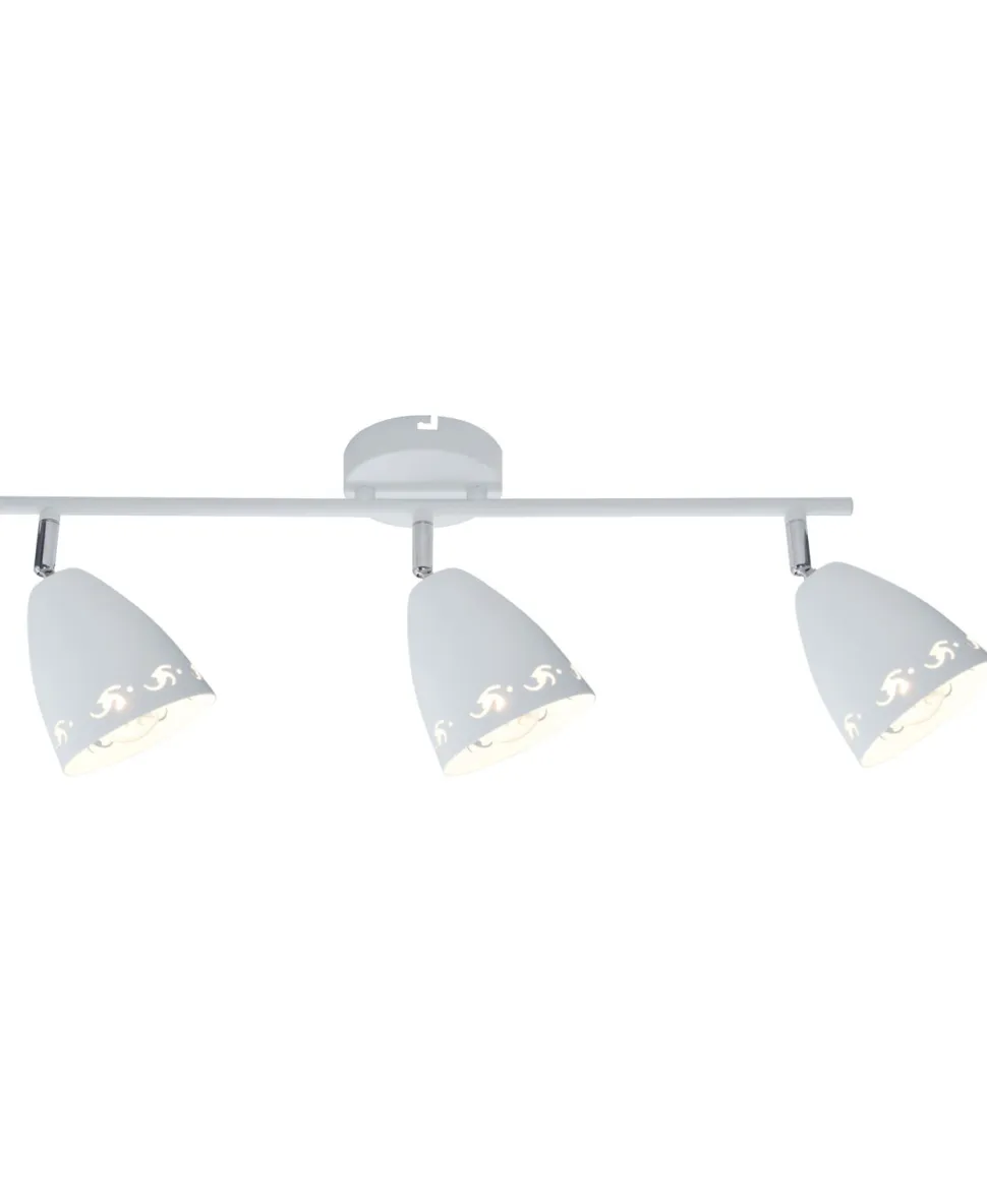Lampa sufitowa Coty listwa 3x40W E14 biały mat