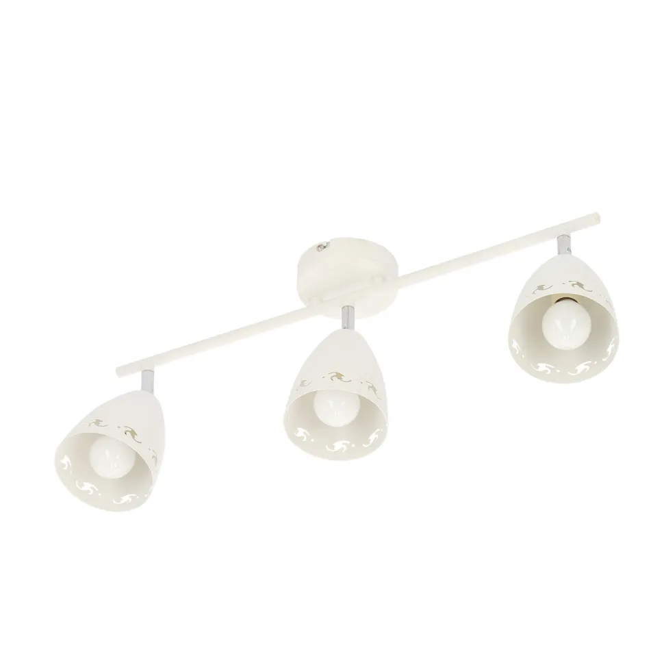 Lampa sufitowa Coty listwa 3x40W E14 biały mat