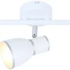 Lampa sufitowa Fido listwa 3x40W E14  biały+chrom
