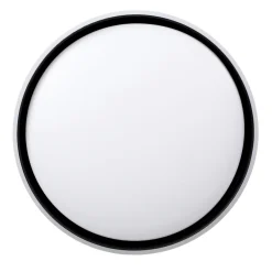 Lampa sufitowa Florida plafon biały+czarny 24W LED 40 cm klosz biały