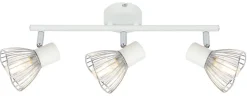 Lampa sufitowa Fly listwa 3x40W E14 biały/chrom