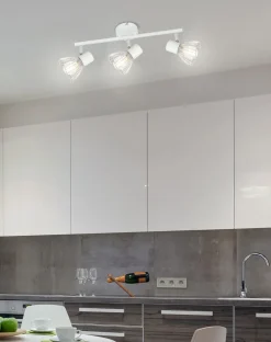 Lampa sufitowa Fly listwa 3x40W E14  biały/chrom