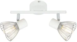 Lampa sufitowa Fly listwa 2x40W E14  biały/chrom