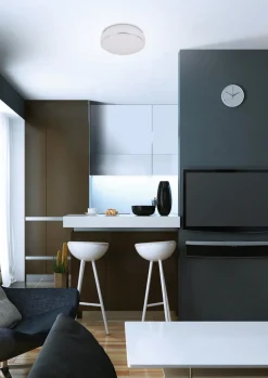 Lampa sufitowa Jasper plafon 12W LED  26cm biały 4000K